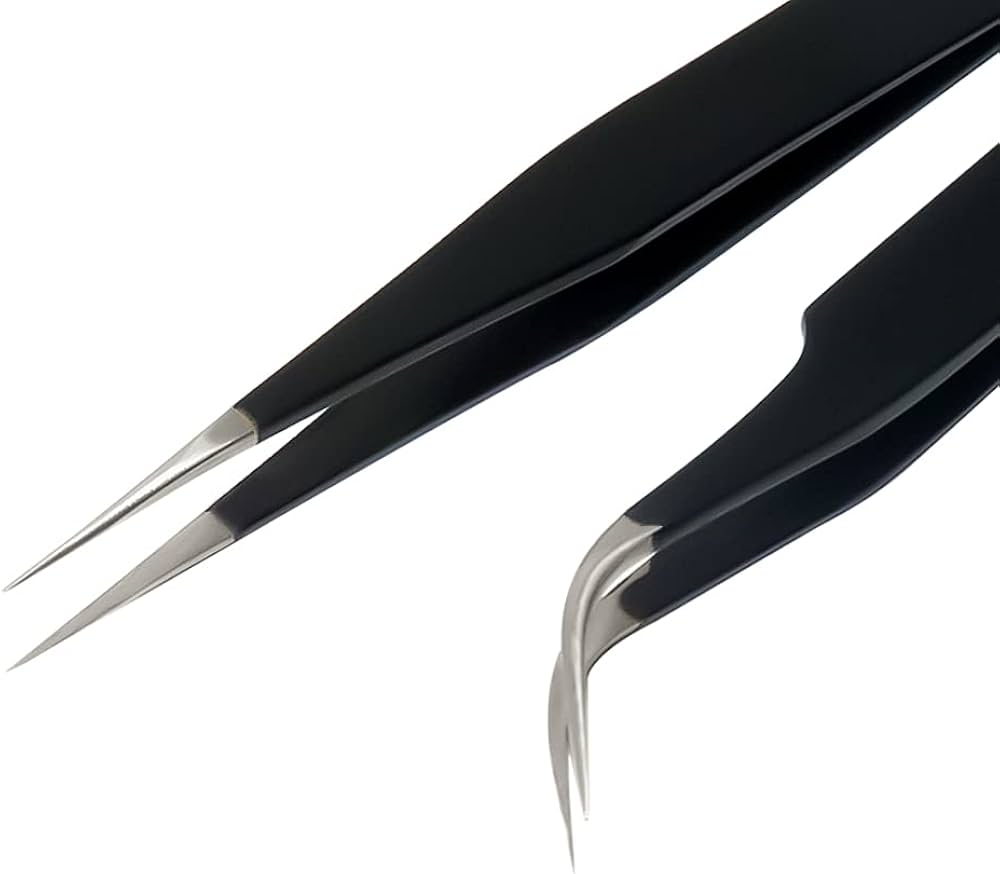 Stainless Steel 3D Printing Tweezer Set