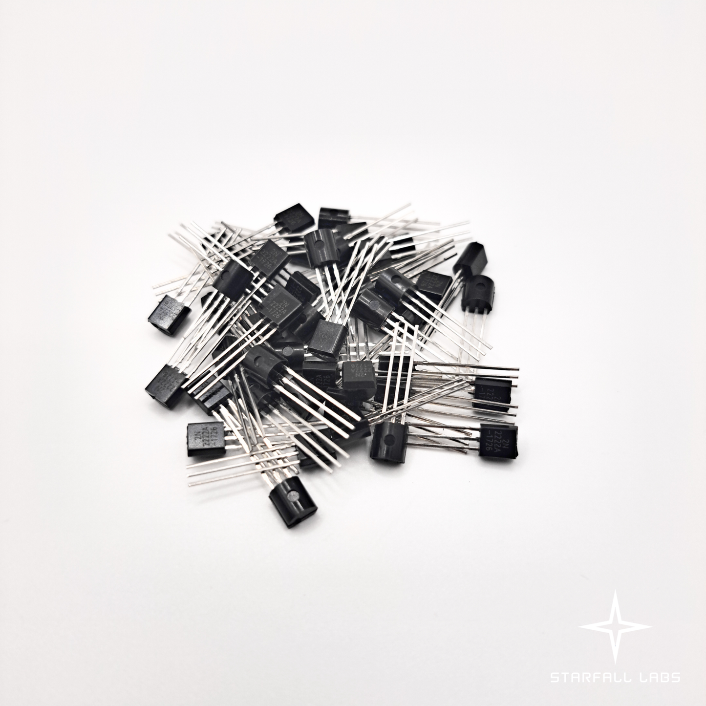 2N2222 BJT Transistors (50 Pcs)