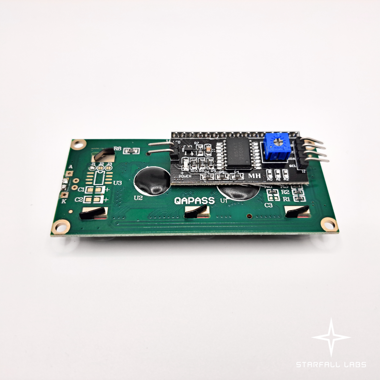 1602 LCD Display & 12C Adapter