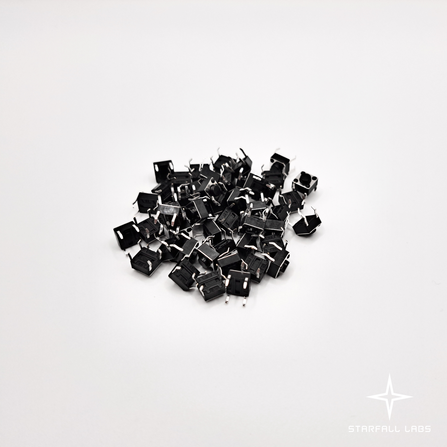 6mm Tactile Push Buttons (50 Pcs)