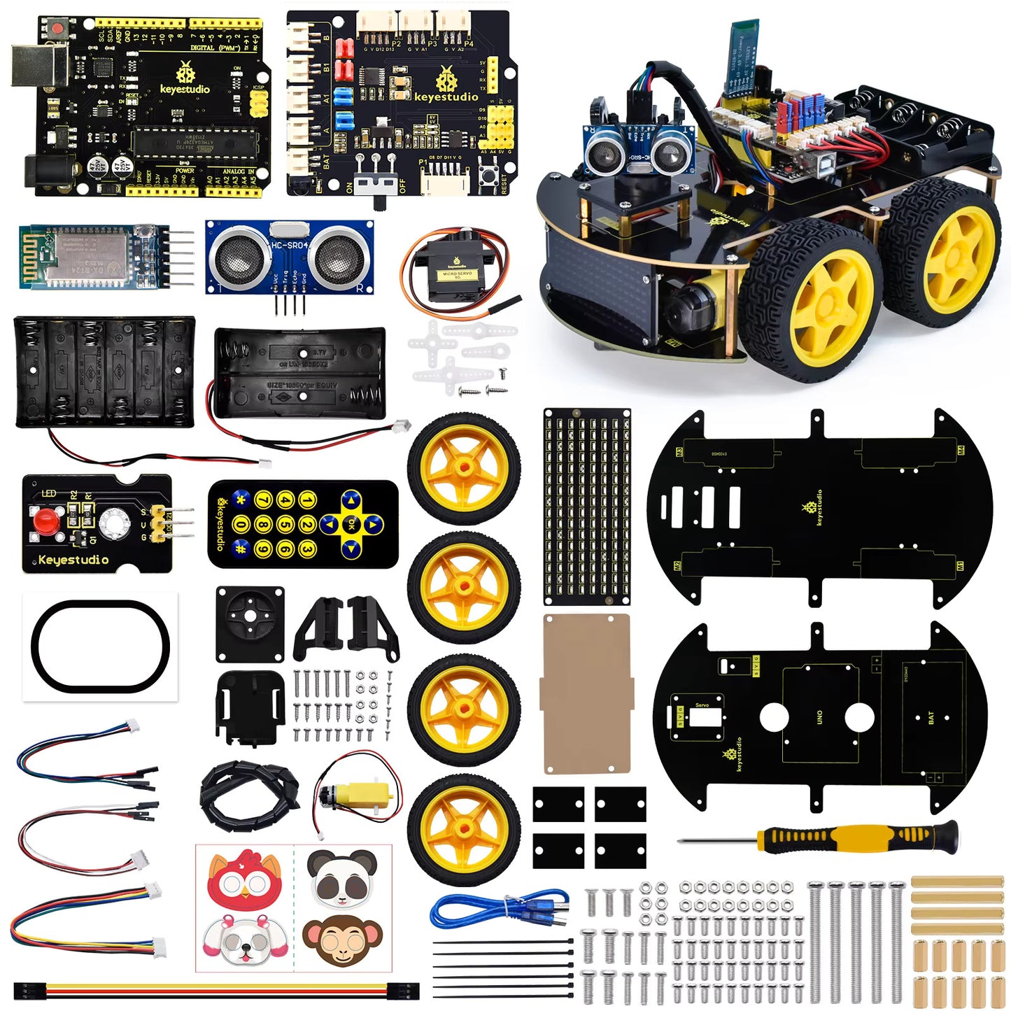 Smart 4WD Robot Car Kit