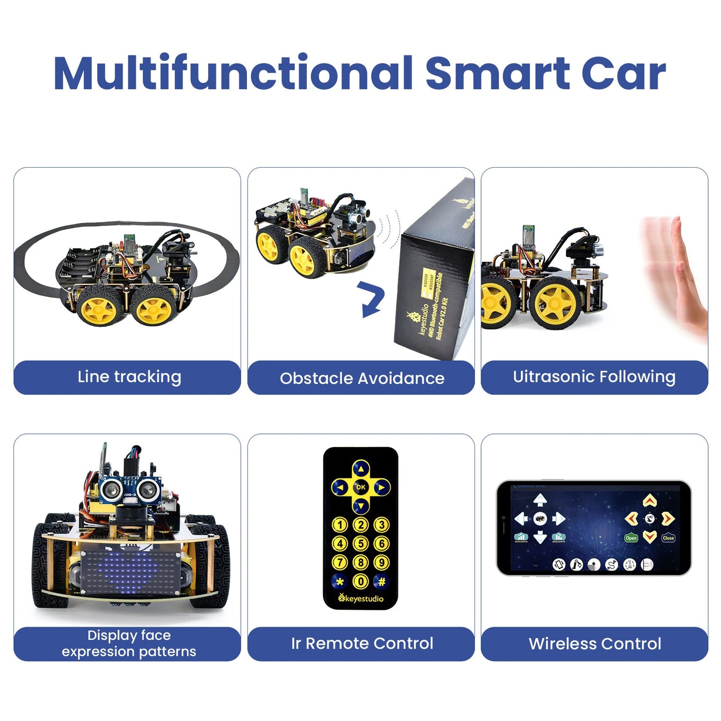 Smart 4WD Robot Car Kit