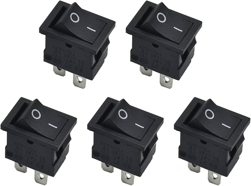 Rocker Switch (5 Pcs)