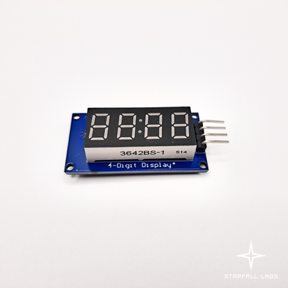 4-Digit 7-Segment Display Module