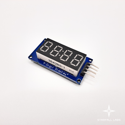 4-Digit 7-Segment Display Module