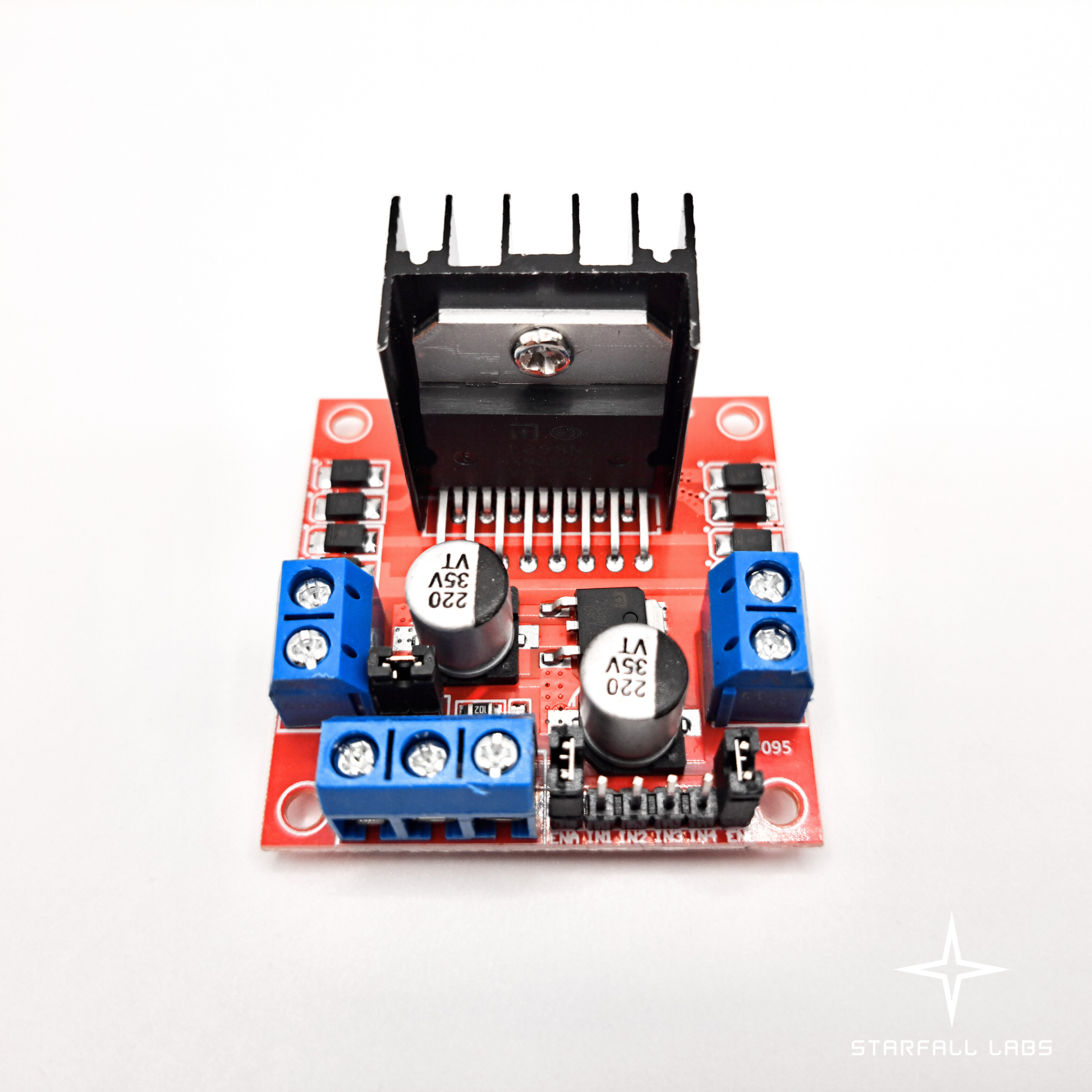 L298N Dual H-Bridge Motor Driver – Starfall Labs L298N Dual H-Bridge Motor Driver – Starfall Labs