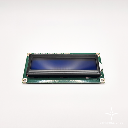 1602 LCD Display & 12C Adapter